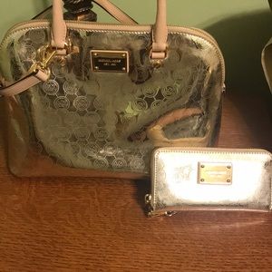 Michael Kors top Handle with Matching wallet